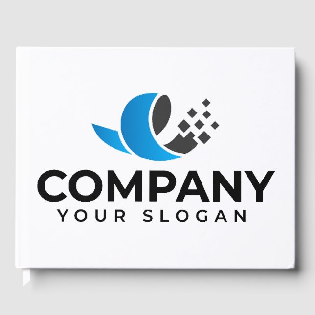 Visitas Livro de Convidados da Empresa Personalizada (Frente)