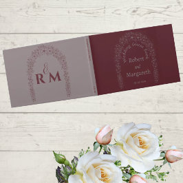 Visitas Livro de Convidados da Porta Romântica do Casament