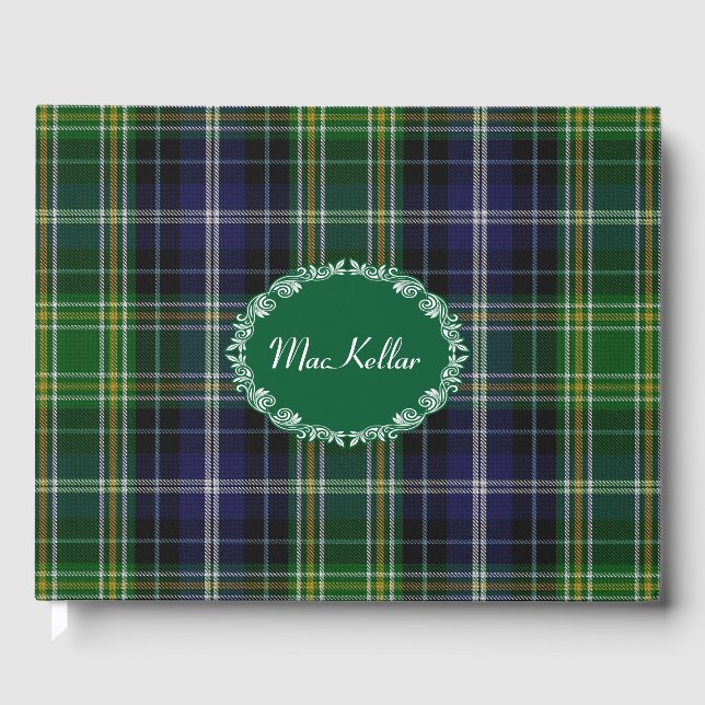 Visitas Livro de Convidados da Xadrez MacKellar Clan (Frente)