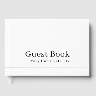 Visitas Livro de Convidados de Aluguel para Férias Elegant