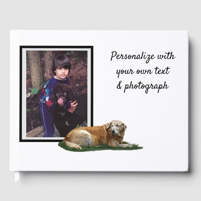 Visitas Livro de Convidados de Cachorro Mestiço de Labrado (Frente)