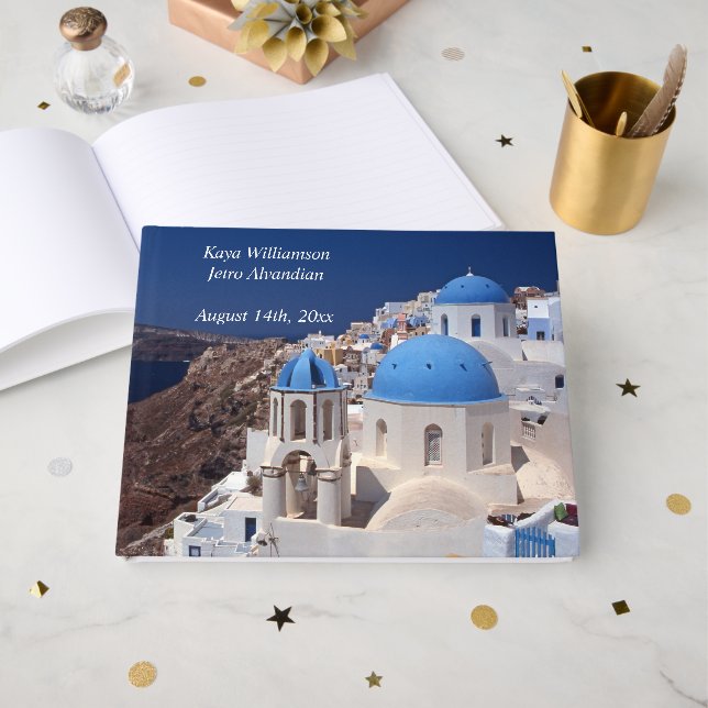 Visitas Livro de Convidados de Casamento (Frente aberta)