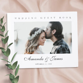 Visitas Livro de Convidados de Casamento de Fotos Personal