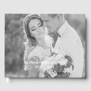 Visitas Livro de Convidados de Casamento de Fotos - Sobrep
