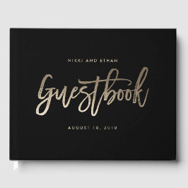 Visitas Livro de Convidados de Casamento EDITÁVEL de Glimm