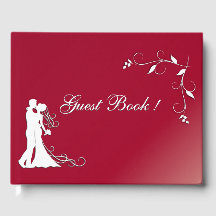 Livro de Convidados de Casamento Personalizado Bur