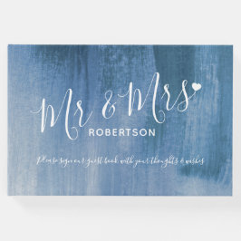 Visitas livro de convidados de casamento personalizado da 