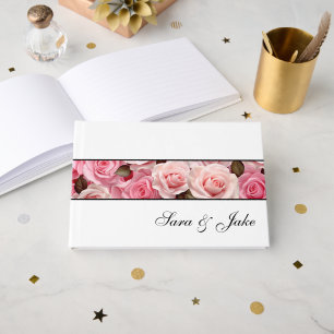Visitas Livro de Convidados de Rosas Rosa