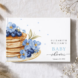 Visitas Livro de Convidados do Blueberry Baby Brunch