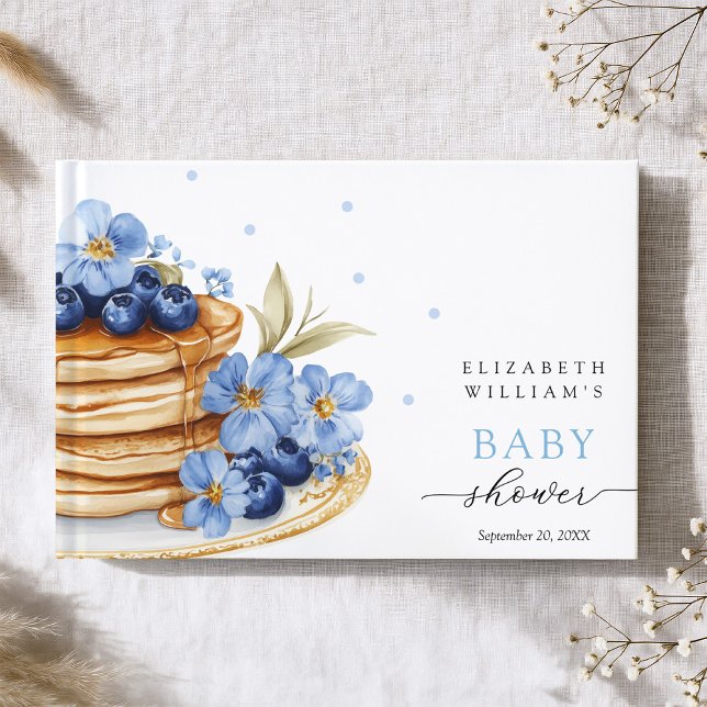 Visitas Livro de Convidados do Blueberry Baby Brunch (Criador carregado)