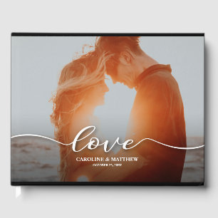 Visitas Livro de Convidados do Casamento Fotográfico Mode