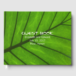 Visitas Livro de Convidados do Casamento Tropical de Big L