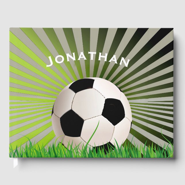 Visitas Livro de convidados do Design de futebol (Frente)