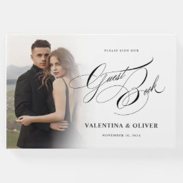 Visitas Livro de Convidados do Elegant Wedding