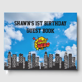 Visitas Livro de Convidados do Partido do primeiro anivers