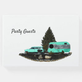 Visitas Livro de Convidados do Retro Camping Car