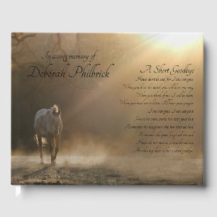 Visitas Livro de Convidados Espiritual sobre Cavalos e Luz
