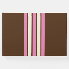 Visitas Livro de Convidados napolitano (Castanho, Rosa e C