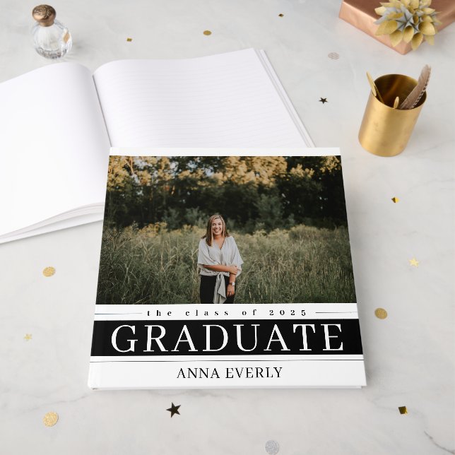 Visitas Livro de Convidados para Graduação Linear (Frente aberta)