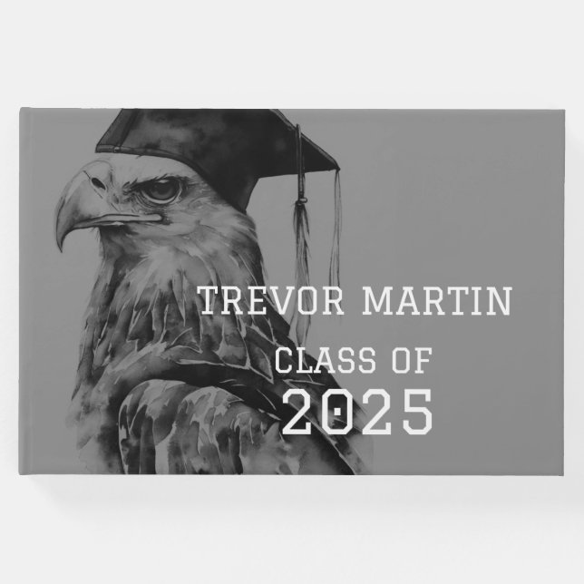 Visitas Livro de Convidados para Graduação Única | Águia (Frente)