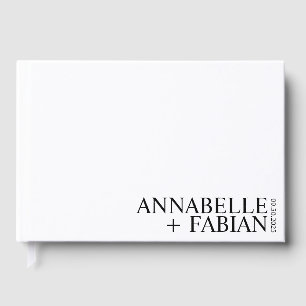 Visitas Livro de Convidados Personalizado, Gue de Casament