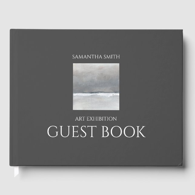 Visitas Livro de Convidados Personalizados da Apresentação (Frente)