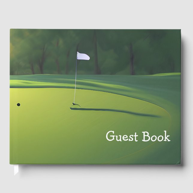 Visitas Livro de Golf Guest (Frente)