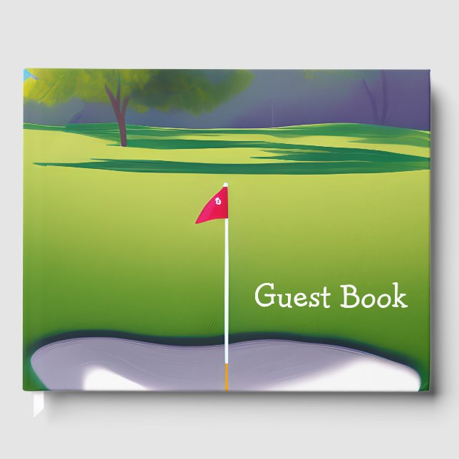 Visitas Livro de Golf Guest (Frente)