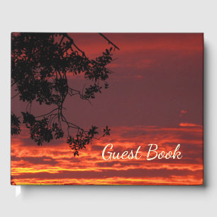 Visitas Livro de hóspedes bonito do por do sol