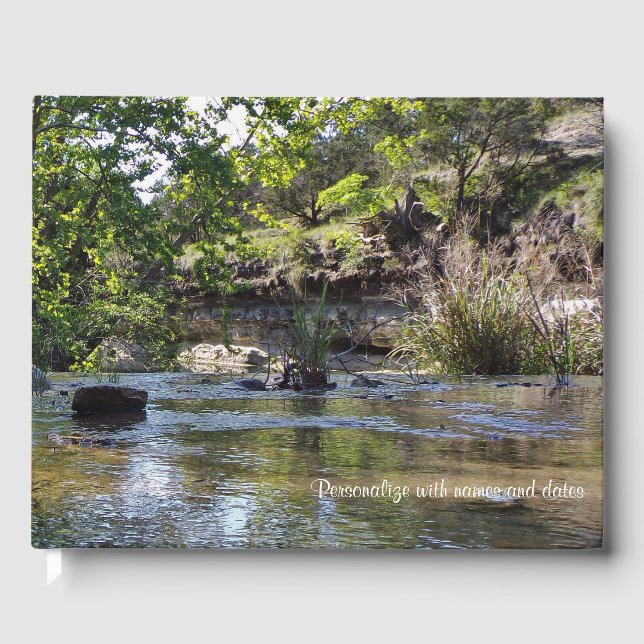 Visitas Livro de Hóspedes do Texas Hill Country (Frente)