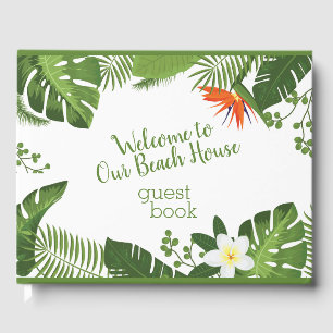 Visitas Livro de hóspedes tropical do arrendamento das