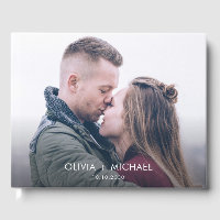 Livro de Lembranças de Fotos de Casal