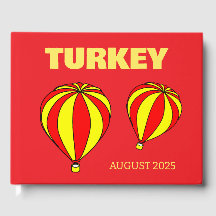 Livro de mesa de centro de viagem pela Turquia