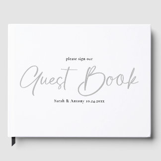 Visitas Livro de Registro de Casamento Personalizado Minim