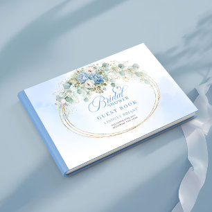 Visitas Livro de Registro de Convidados Eucalipto Azul Ele