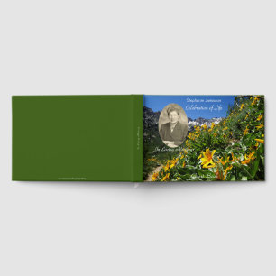 Visitas Livro de Registro de Convidados para Celebração da