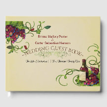 Livro Romântico de Convidados do Summer Wine