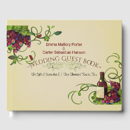 Visitas Livro Romântico de Convidados do Summer Wine