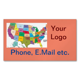 Visitas Magnético Cartão de visita Magnet