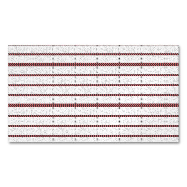 Visitas Magnético Cartão de visita Magnet (Frente)