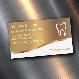 Visitas Magnético Cartão de visita Magnets Dentista