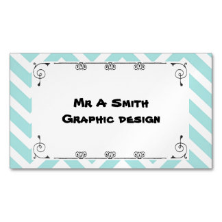 Visitas Magnético Cartão de visita subtil bonito