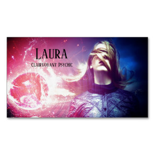 Visitas Magnético Magnet Cartão de visita Clairvoyic Psychic 3