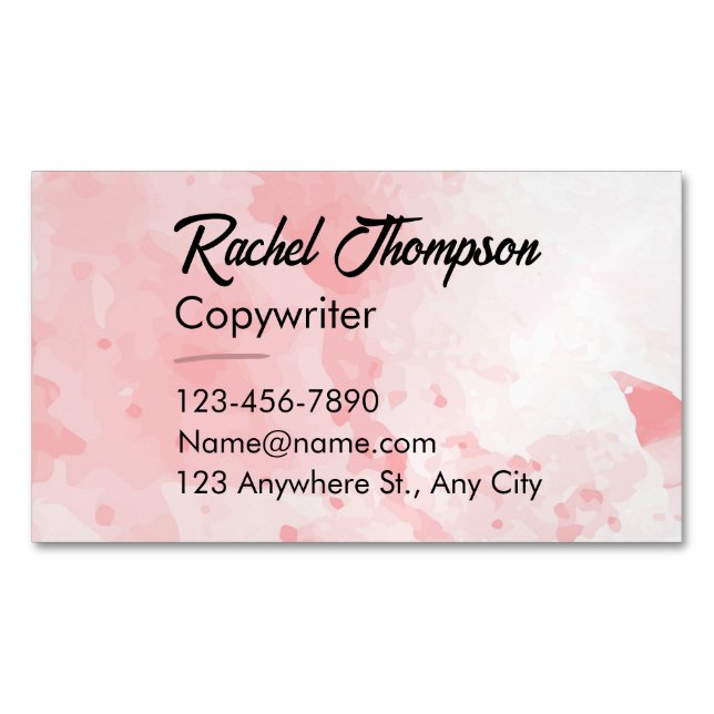 Visitas Magnético Magnet Cartão de visita Magnet (Frente)