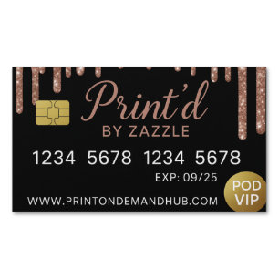 Visitas Magnético Personalidade cartão de visita