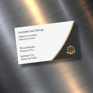 Visitas Magnético Upscale Attorney Cartão de visita Magnets