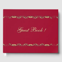 Marcella e Dourado Livro de Convidados Design