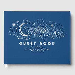Visitas Marinho Blue Stars Luon Night Sky Livro de Convida