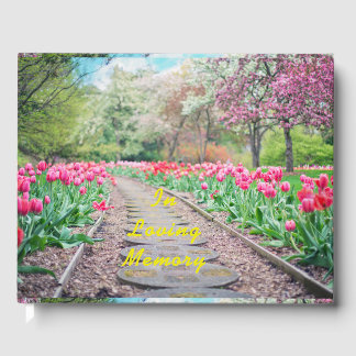 Visitas No Loving Memory Guest Book: Livro de Convidados F