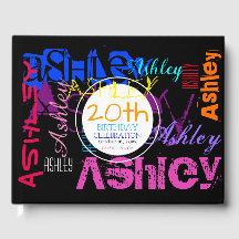 Nome Repetitivo 6 Letras 20 Aniversário Livro de C